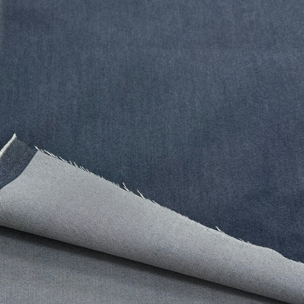 ★CT370◆オーダー50㎝単位◆綿ポリエステル混7ozデニム生地◆7オンス◆インディゴ染め