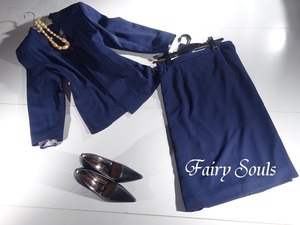 ★13号（XＬ）☆プリントブラウスの3点セット(OPN6540)