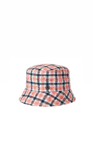 MAISON MICHEL -Axel- Bucket hat made of multicolored tweed, :MULTI