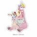 Key Ring ホラグチカヨ”Pink Bear Hugging Cute Cat’