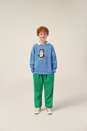 the campamento / Green Corduroy Kids Trousers