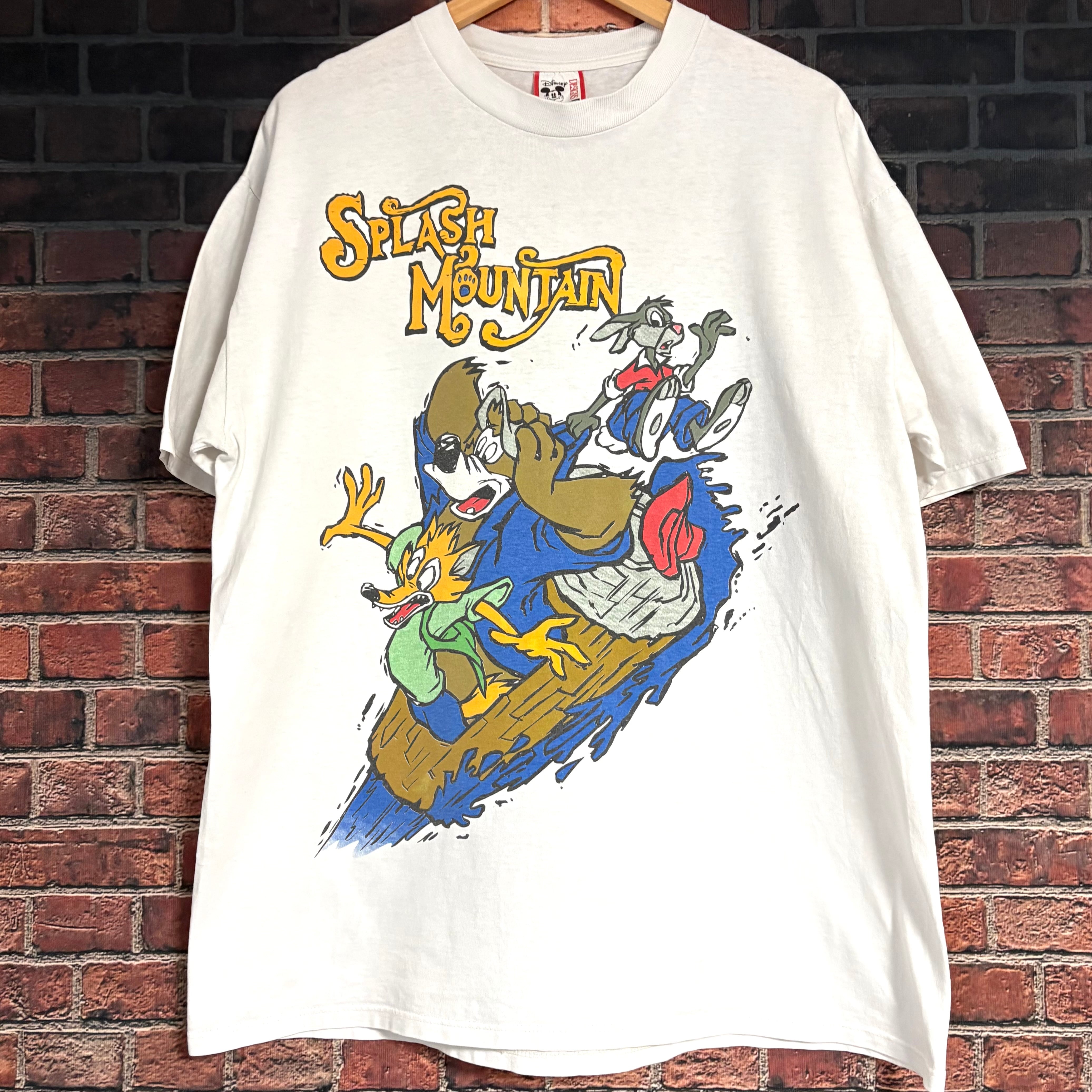 90s ディズニー Disney スプラッシュマウンテン ホワイト キャラクター