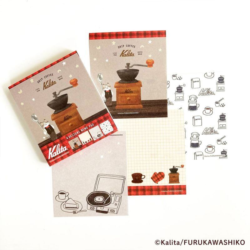 古川紙工×Kalita コラボ商品 メモパット | 船越文具店