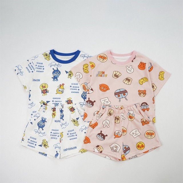 【BABY&KID】カートゥーンセットアップ
