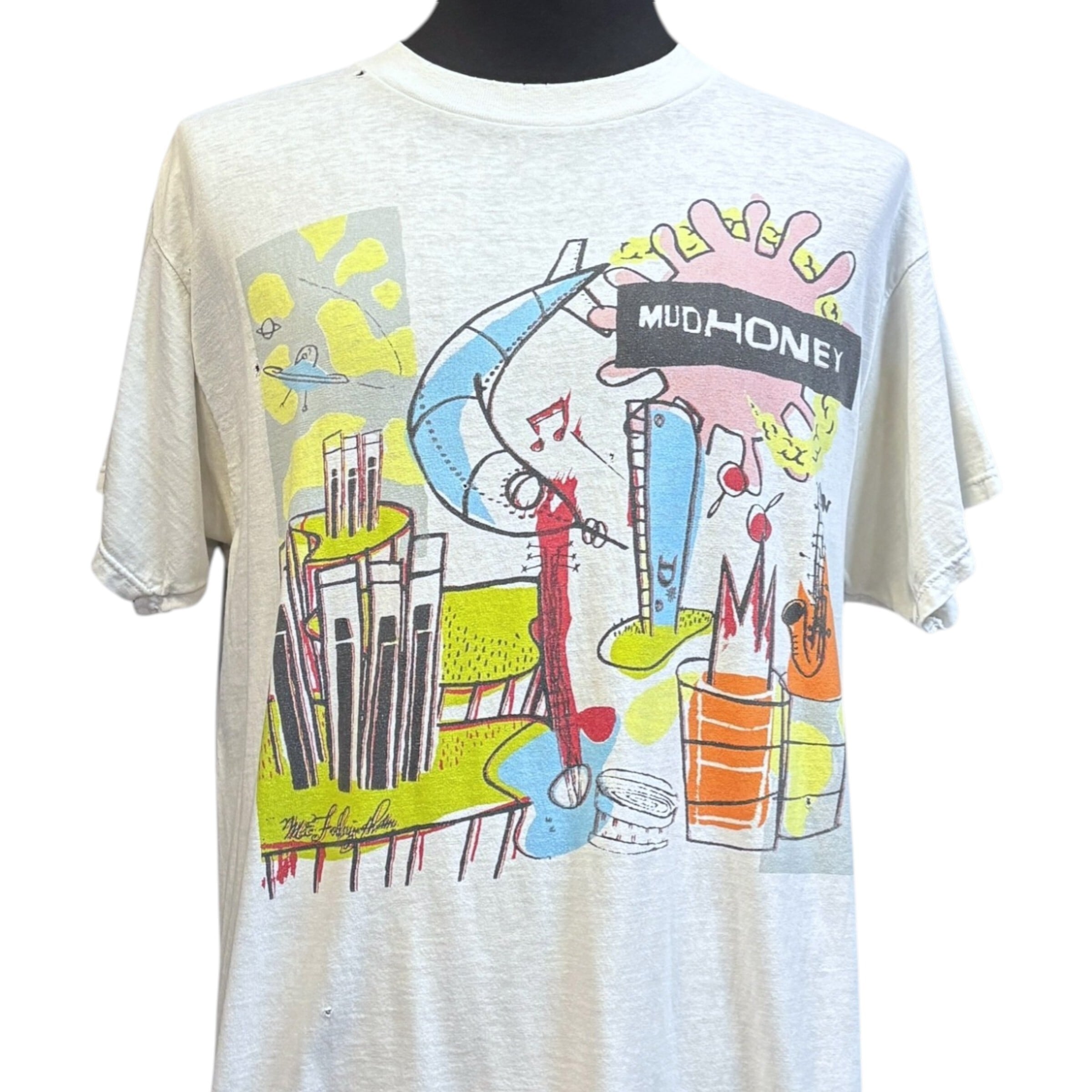 90’s MUDHONEY マッドハニー Tシャツ ビンテージ バンドT Mudhoney 】マッドハニー 90's ヴィンテージTシャツ | luxury&vintage