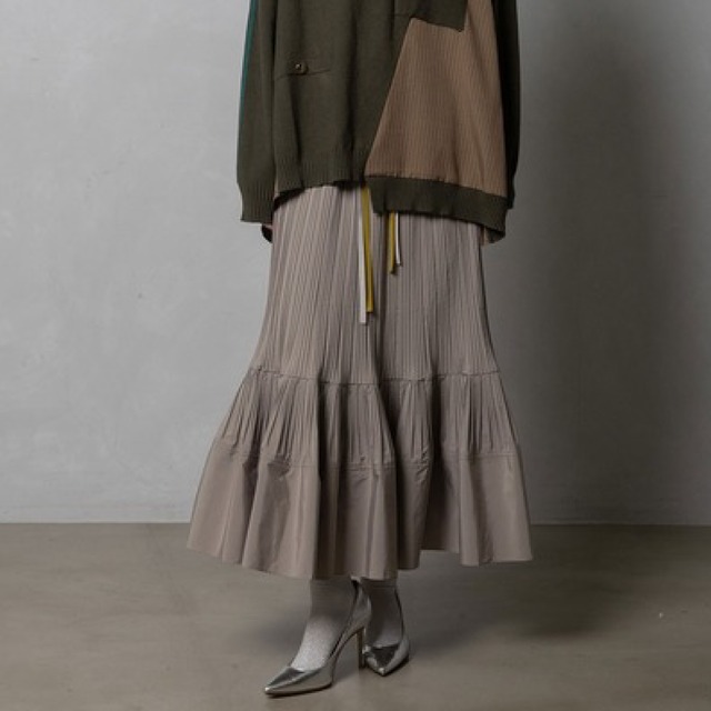 【MARECHAL TERRE】Pleated Skirt