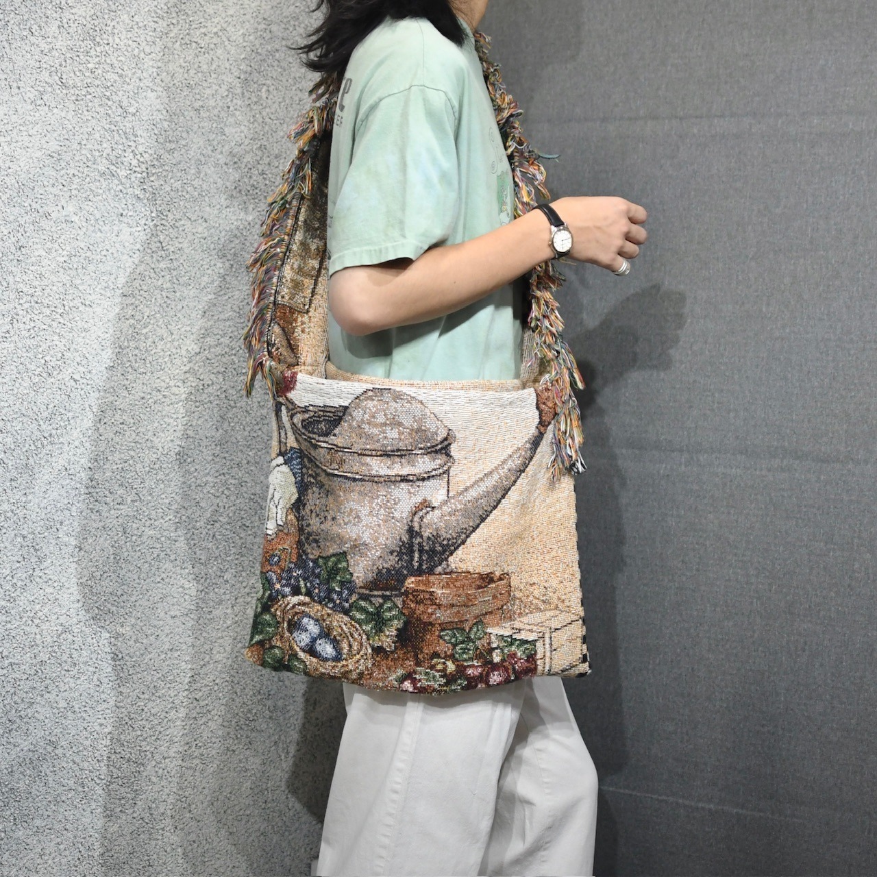 kroneko original rug shoulder bag