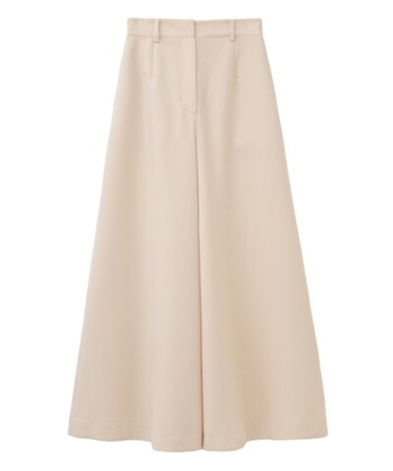 CLANE クラネ　GEORGETTE LOOSE WIDE PANTS