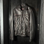 Dudra East / 本革レザージャケット / 3rdタイプ デザイン / 牛革 / レザートラッカー / アメカジ