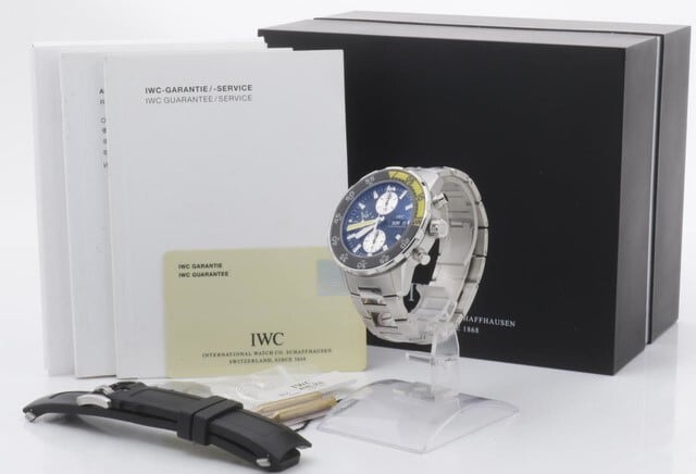 ☆再入荷☆】IWC アクアタイマー クロノグラフ IW376701 箱・保証書 ...