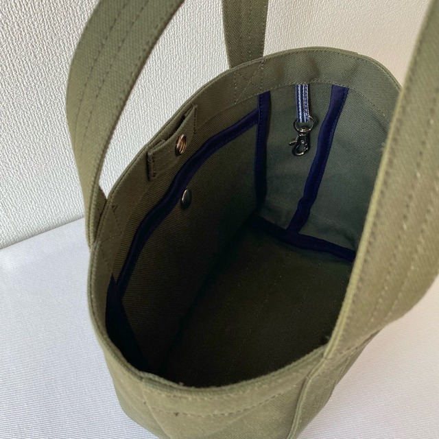 【全15色】シンプルトート／倉敷帆布8号【受注制作】