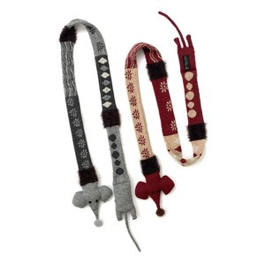 [PHYS] mink fur cartoon dog scarf