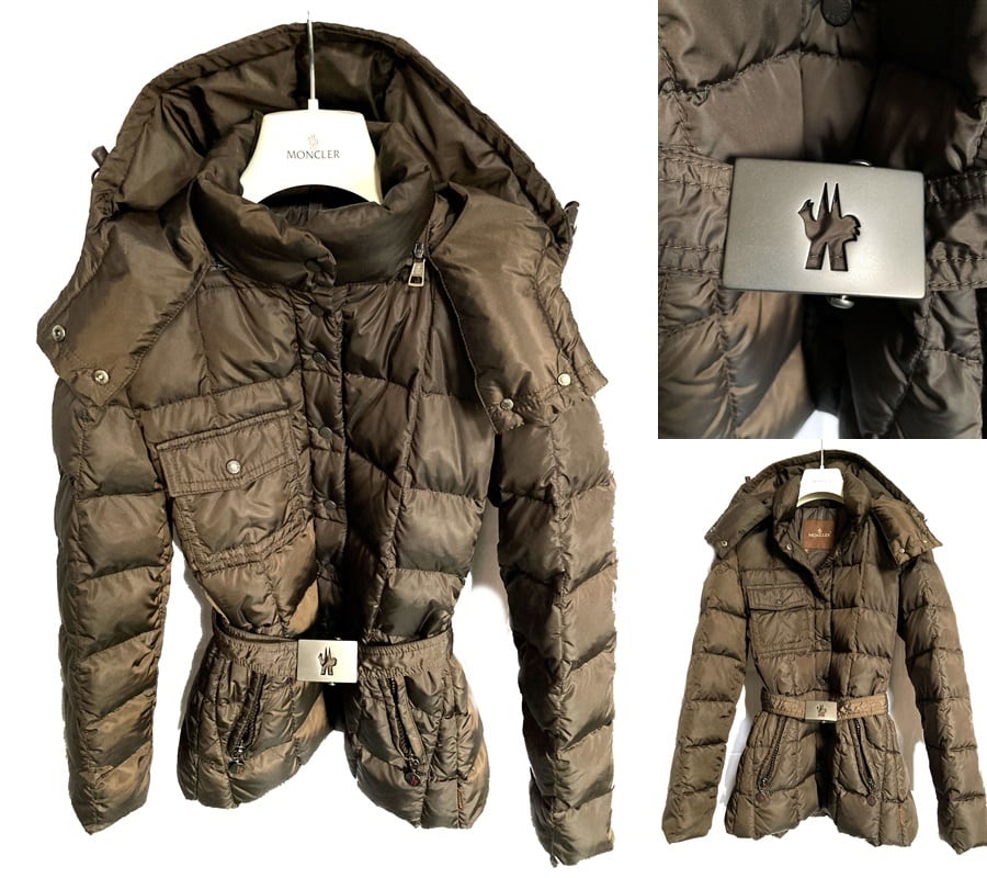 MONCLER　美品　Aライン　ショートダウン