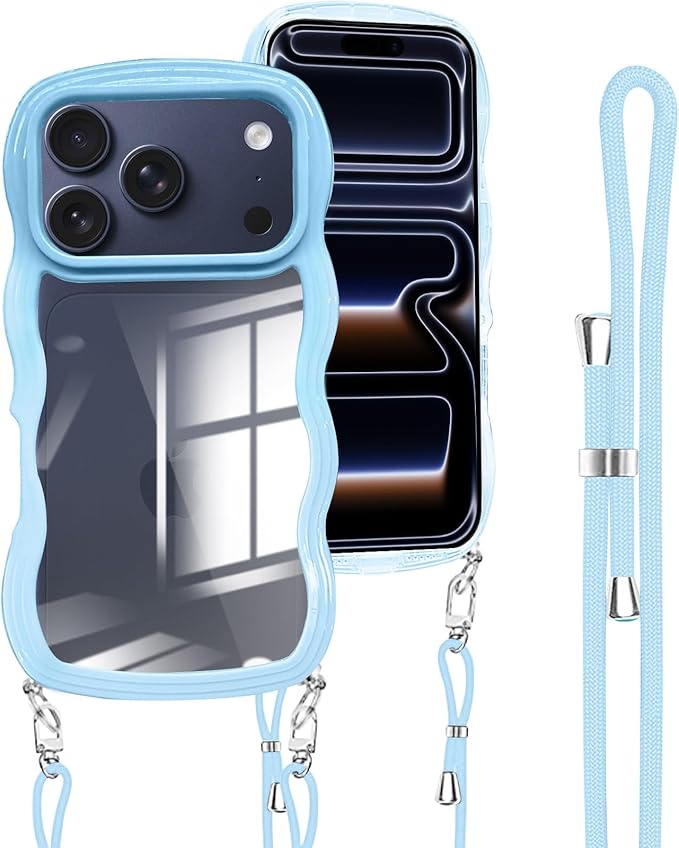 CUSTYPS iPhone17Pro MAX スマホショルダーケース iPhone 17 Pro Max 用の ケース ショルダー ストラップ iPhone 17Pro