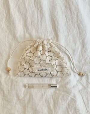 [予約] Hucha / Flower Stitch Pouch