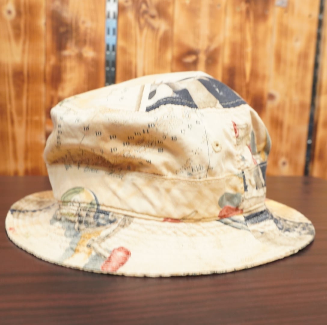 90s ralphlauren ヘミングウェイ バケットハット L/XL /帽子