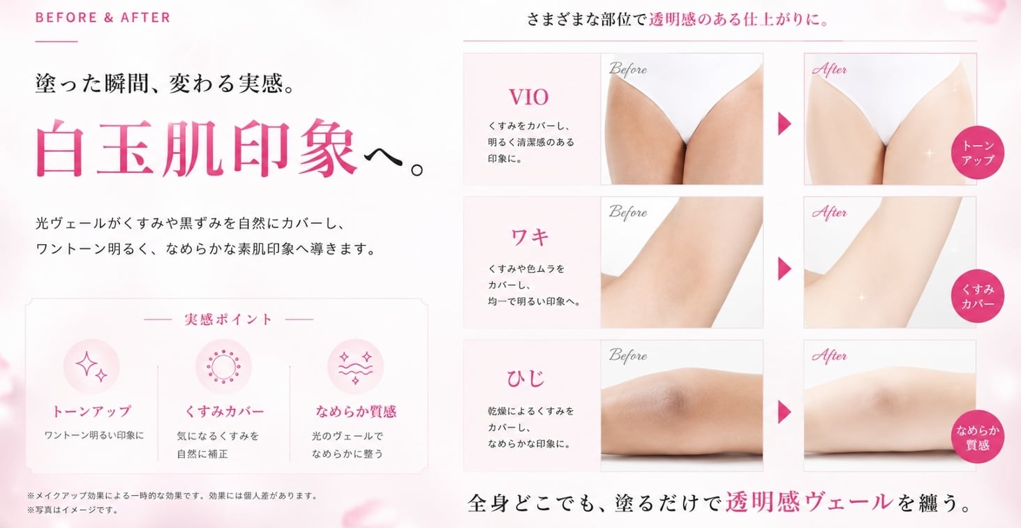 PinkTone White Pack（ホワイトパック） | 【ラエッセ正規代理店
