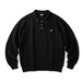 FTC / KNIT POLO SWEATER BLACK