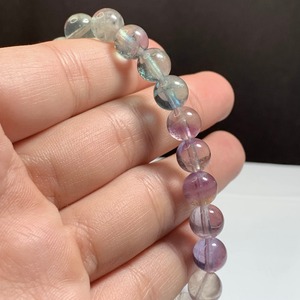 A94.グラデーション風☆フローライト ブレスレット