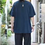 joke print tee navy