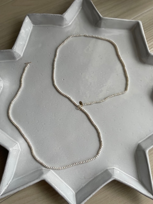 baby pearl mantel 10KYG necklace baby pearl mantel 10KYG necklace
