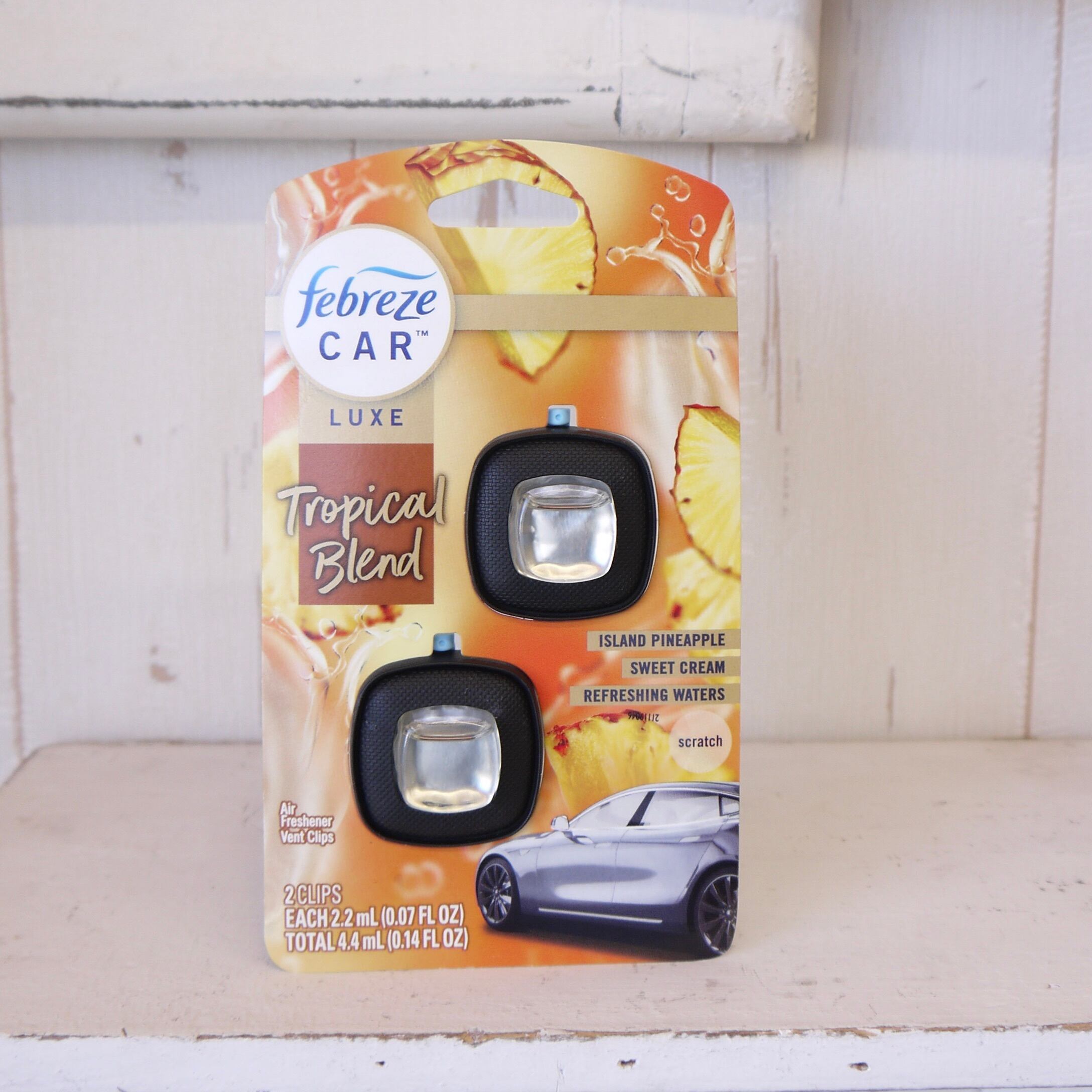 ★ハワイ直輸入★febreze febreze Tropical Blend 2個セット/車用 エアコン吹き出し口用 クリップタイプ エアフレッシュナー/日本未入荷