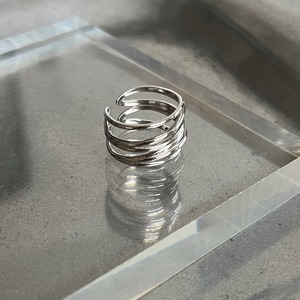 シンプルレイヤー シルバーリング Silver925