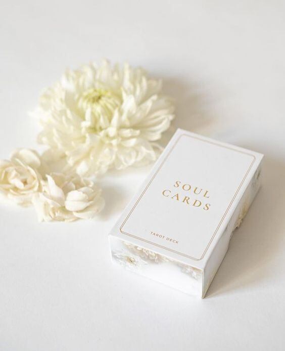 SOUL CARDS TAROT DECK ソウルカード タロット ホワイト SOUL CARDS TAROT DECK WHITE DAHLIA / ソウルカードタロット