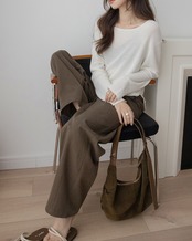 Loose casual knit Sweater T20057