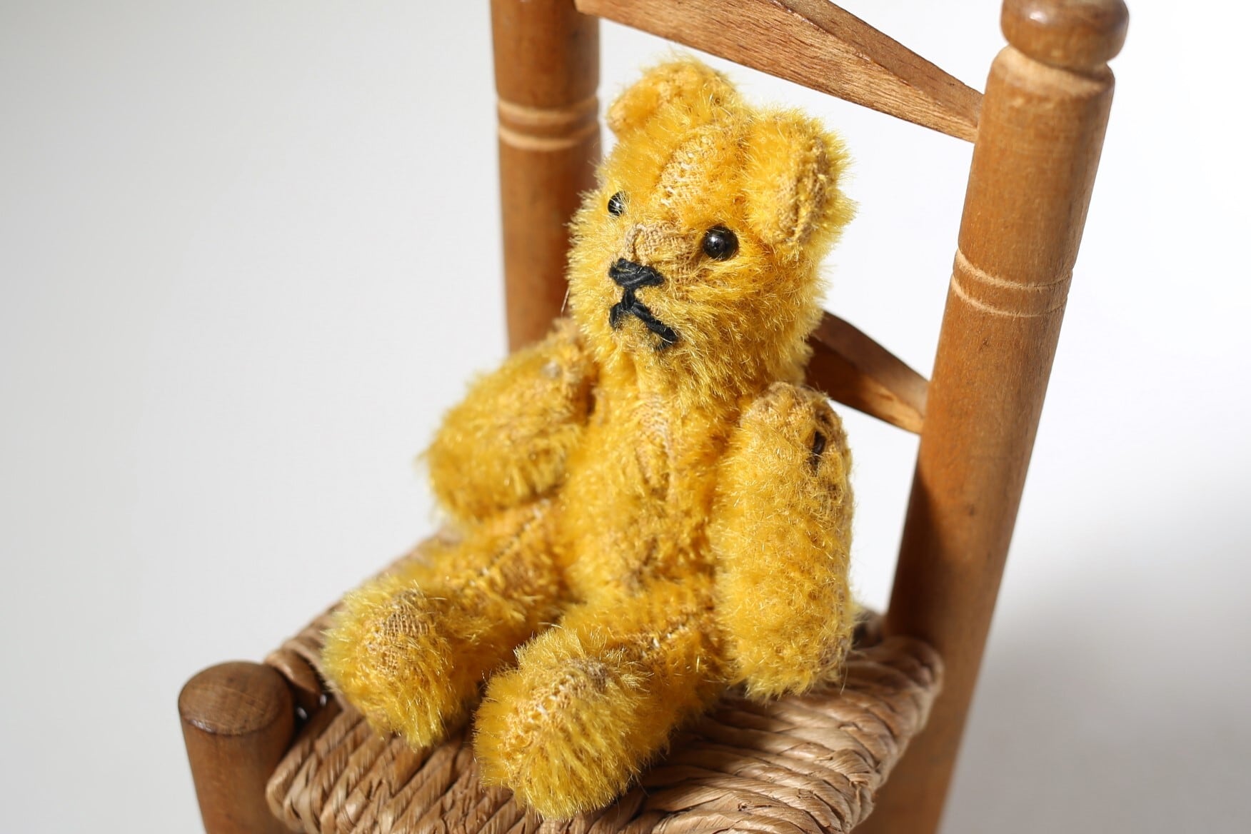 ◆アンティーク ヴィンテージ　ピーナッツベア 18cm◆テディベア 251]アンティーク/ヴィンテージ ピーナッツベア テディベア cm