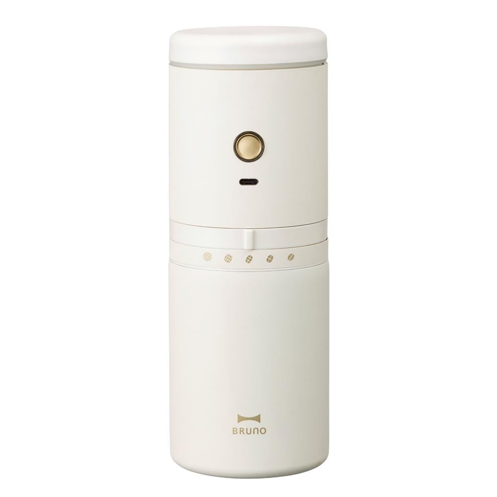 BRUNO ブルーノ パーソナル電動ミル コーヒーメーカー ホワイト BHK301 / ミル ドリッパー タンブラー 電動 コーヒーミル