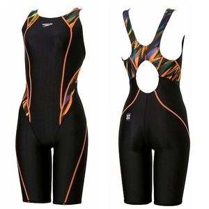 スピード競泳水着[レディース]SCW12503Fフレックスシグマカイミニオープンバックニースキン【WA承認】