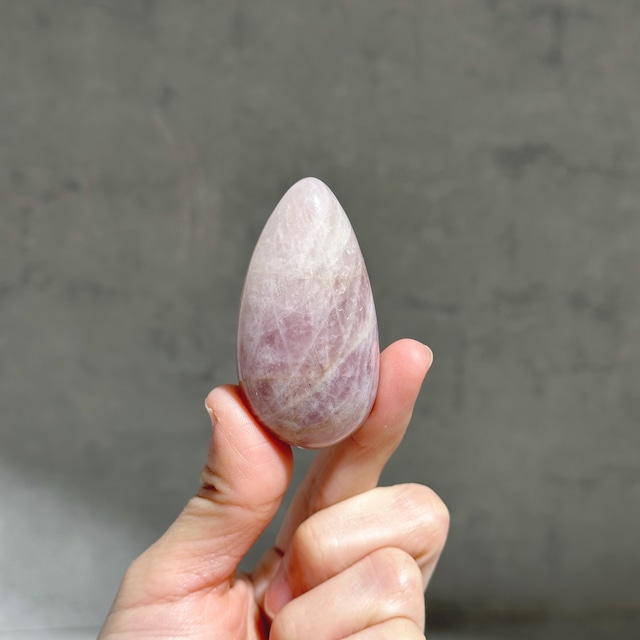 パープルローズクォーツ パームストーン15◇Purple Rose Quartz◇ 天然石・鉱物・パワーストーン