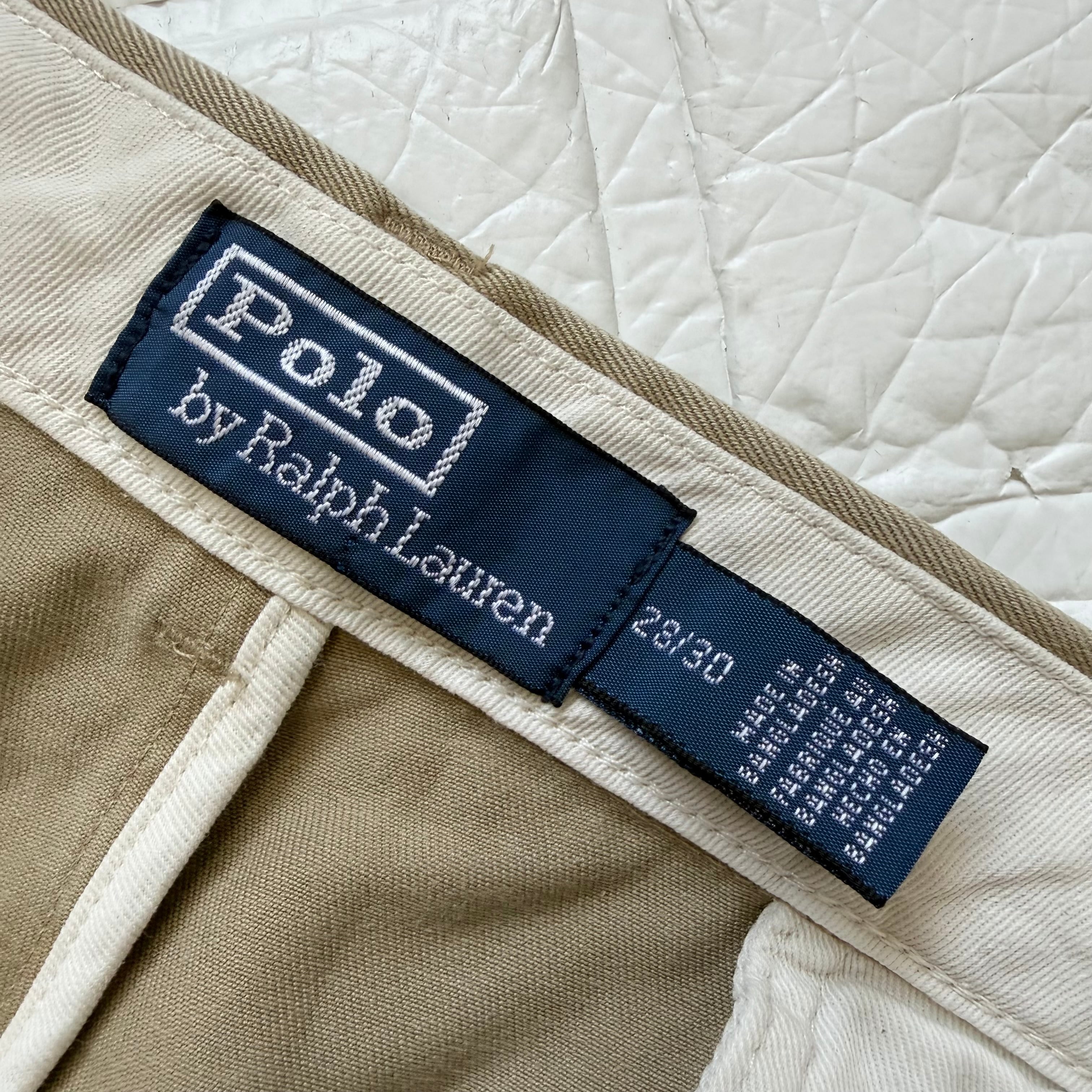Polo Ralph Lauren THE WHITMAN CHINO 2プリーツ ヘリテージチノパンツ