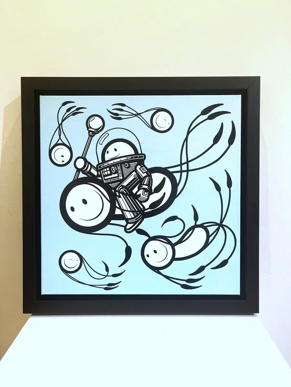 WCP バンクシー KATE MOSS BLUE リプロダクション バンクシー ケイトモス WCP版シルクスクリーン額入りリ