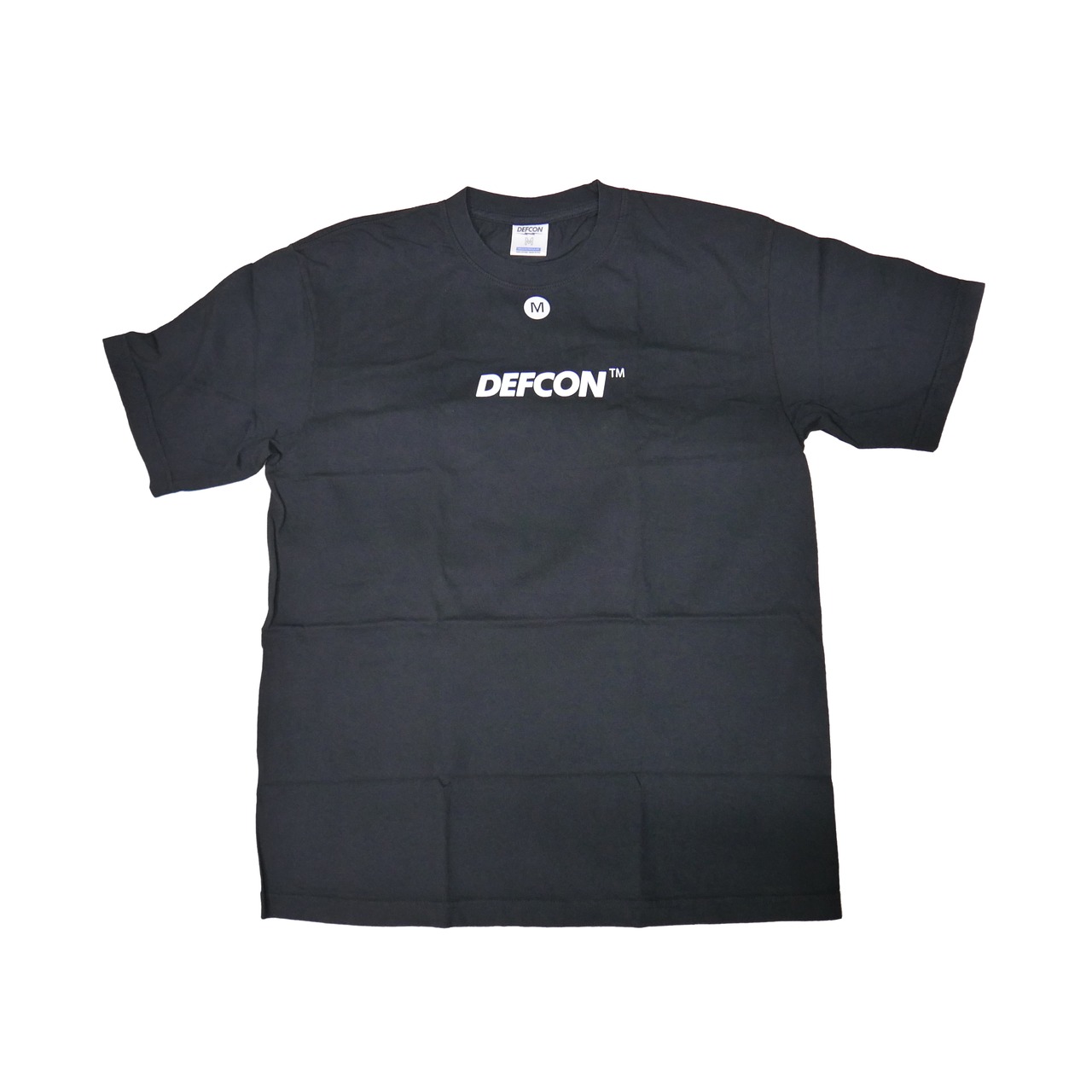 【DEFCON】LOGO TEE　BLACK/CEMENT