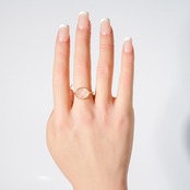 【14号】モルガナイト リング