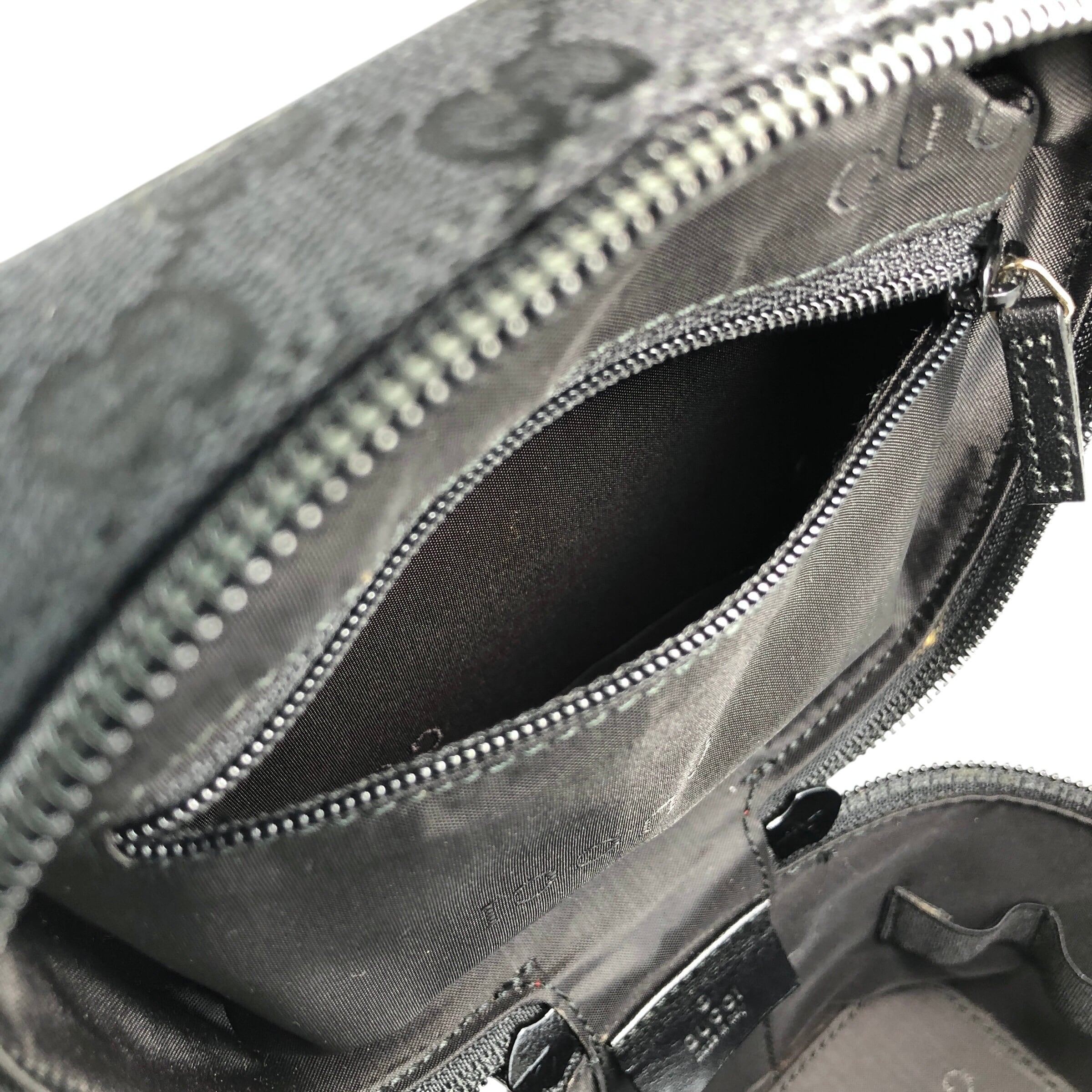 GUCCI グッチ GGキャンバス ハンドバッグ ブラック ジャガード ミニ