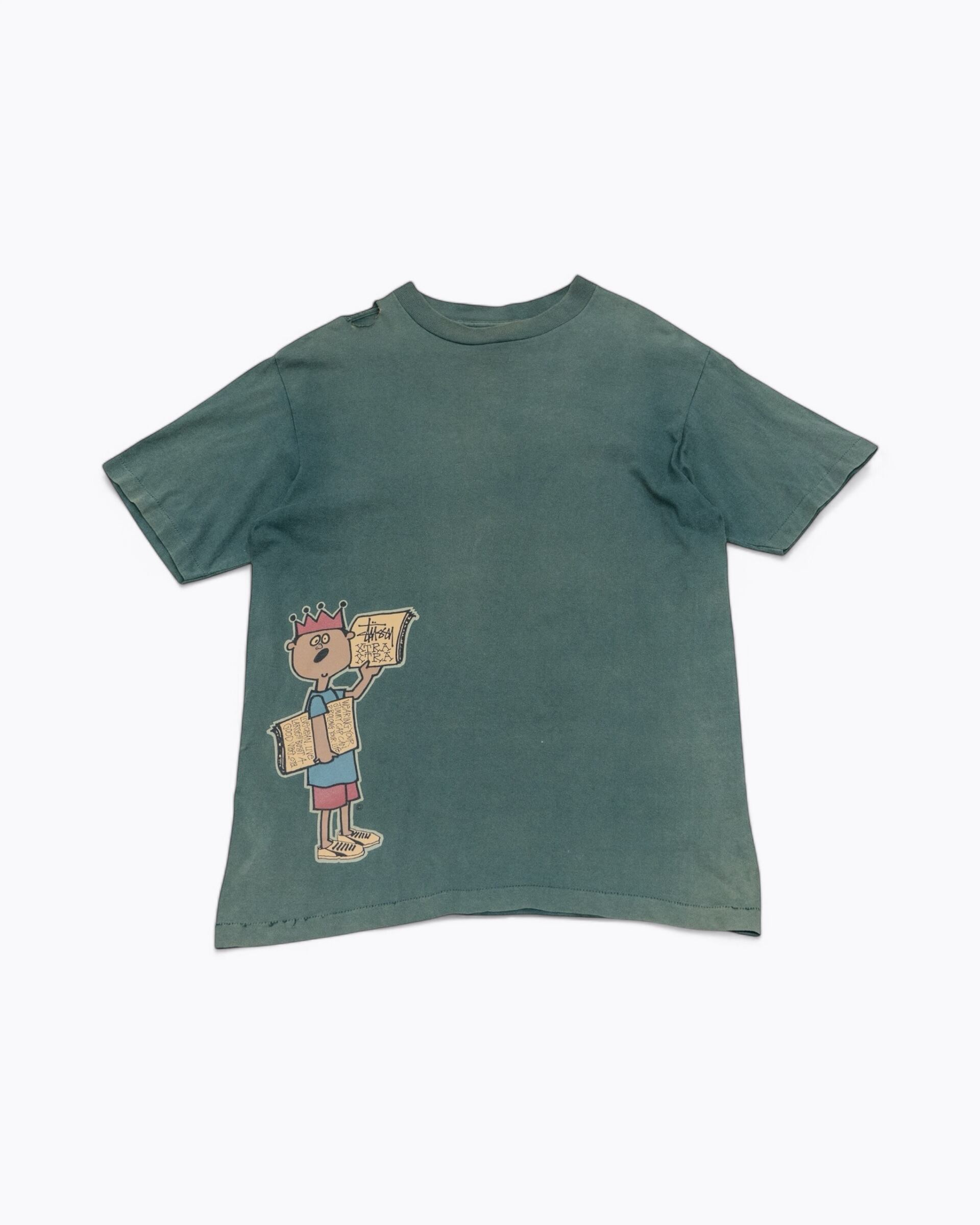 90s STUSSY TEE / made in USA