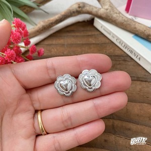 SV925 ハートコンチョピアス(2個)【EXCLUSIVE】