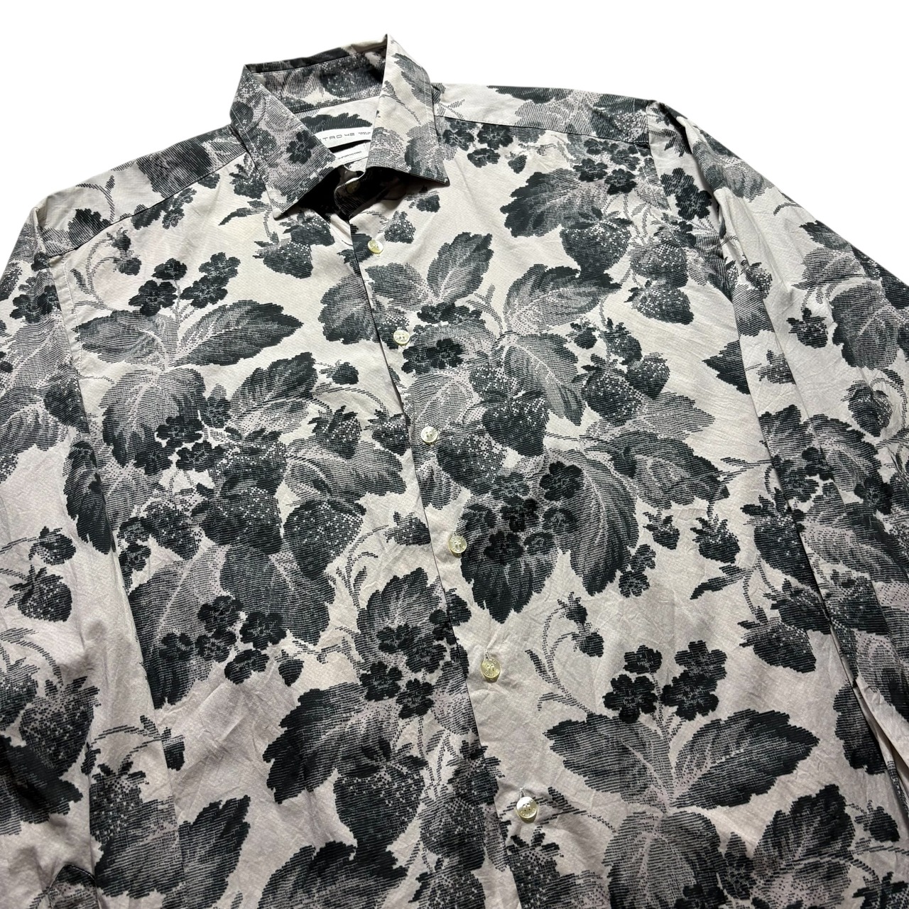 ETRO floral pattern stretch shirt