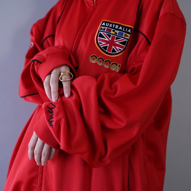 "COOGI" XXXL super over silhouette special track jacket