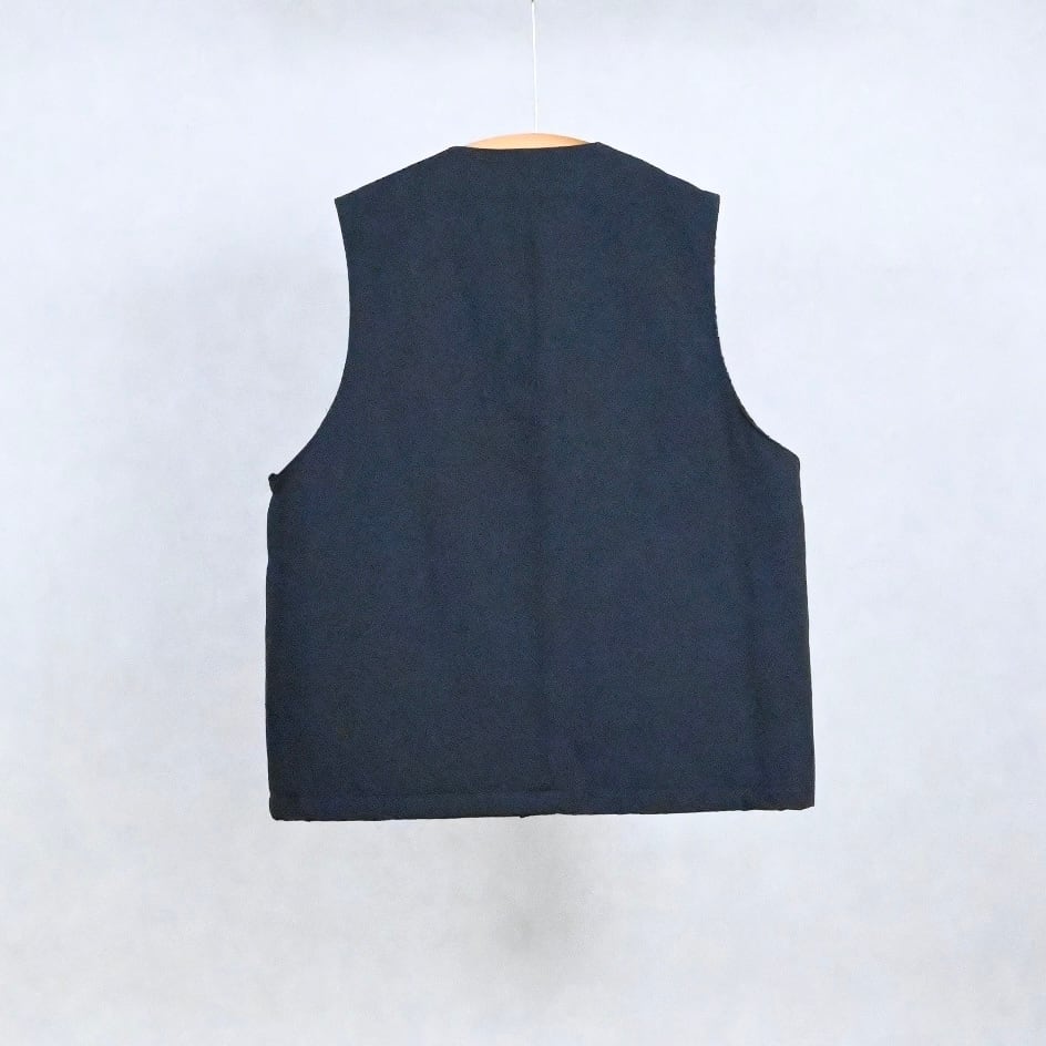 25AW》【STILL BY HAND】NYLON BOA VEST スティルバイハンド ナイロン