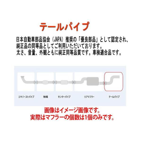 大栄テクノ(ダイエイ） テールパイプ MDH-9422TP ムーブ L150S