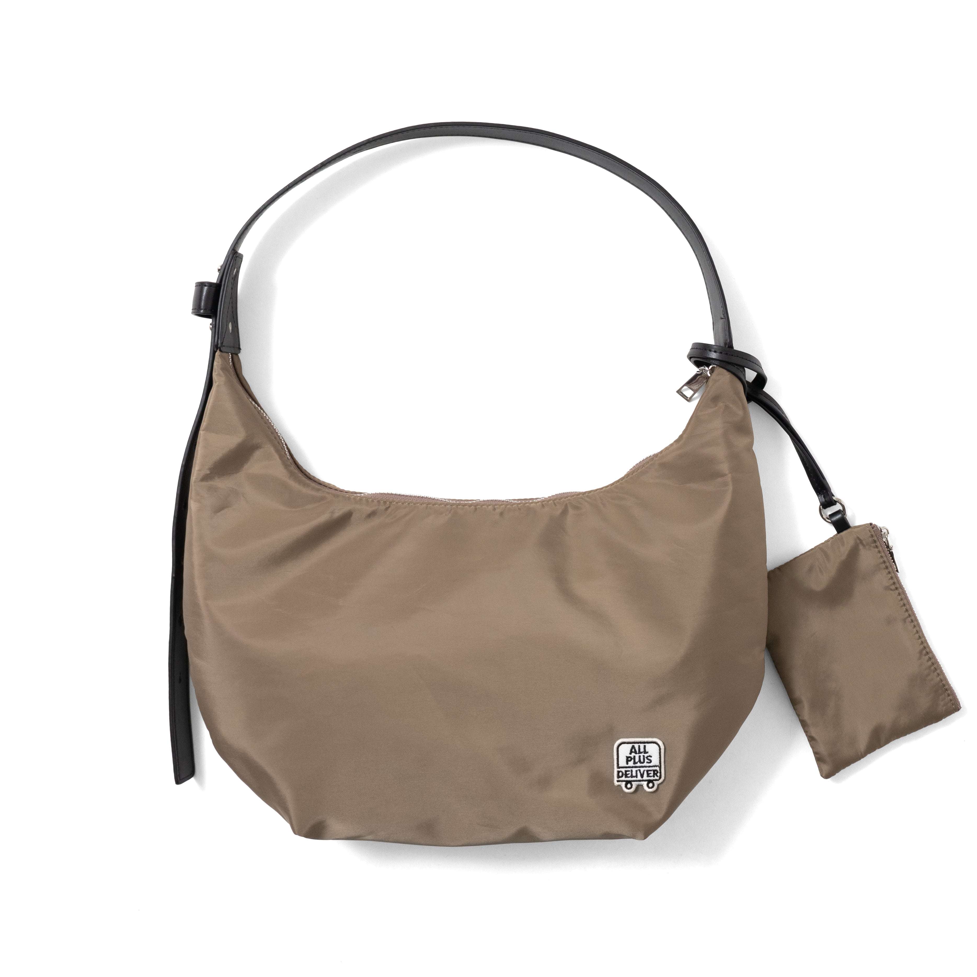 ALPSDR ROUND SHOULDER BAG / BEIGE