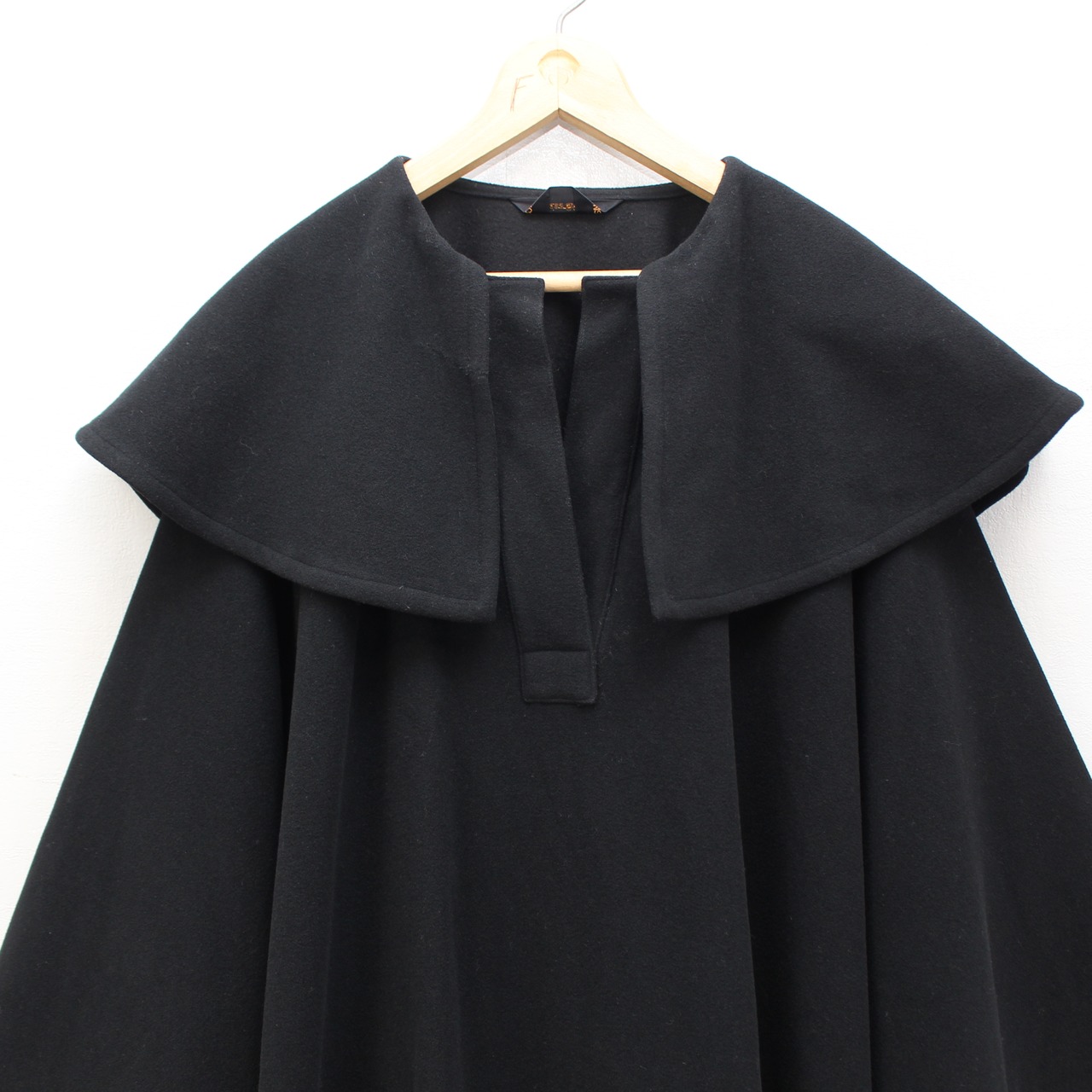 COMME des GARCONS WOOL OVER CAPE COAT PONCHO/コムデギャルソン 