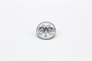 HNC Pin badge 【Butterfly】 MOSICDAN version
