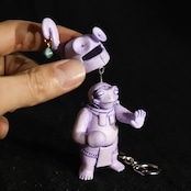 DWARF BOXER with removable helmet パープル