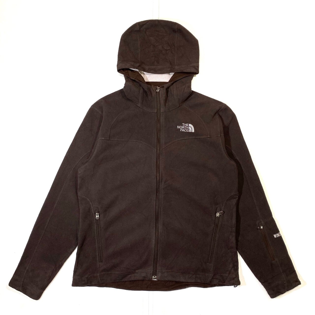 ザ ノースフェイス WINDWALLフーディー フリースジャケット レディースM 古着 パーカー THE NORTH FACE アウトドアジャケット  ブラウン 茶色 ウインドウォール【ブルゾン・ジャケット】【CS2211-40】 | cave 古着屋【公式】古着通販サイト powered by