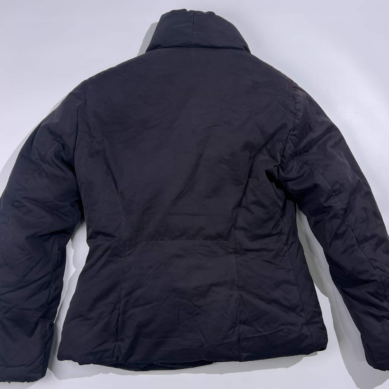 BOSS HUGO BOSS ボス ヒューゴボス ダブルジップ ダウンジャケット/ブラック ダークグレー 系 メンズ